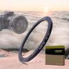 55mm Lens to 52mm Camera Lens Adapter,55mm to 52mm Filter Step-Down Ring Adapter Ring,Compatible All 52mm Filter Accessory view 1