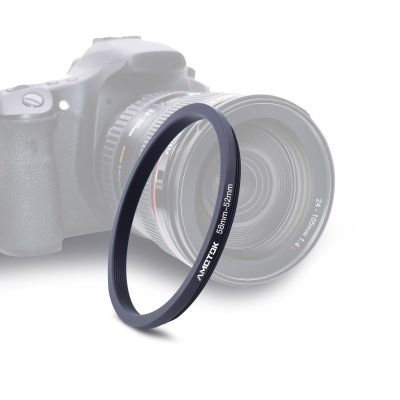 58mm Lens to 52mm Camera Filters Ring Compatible All 58mm Camera Lenses to 52mm UV CPL ND Filter Accessory and 52 mm Lens Hood