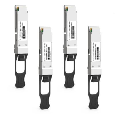 OPSTRAN 40GBASE-SR4 QSFP+ Optical Transceiver Module Compatible with Mellanox MC2210411-SR4L MC2210411-SR4 850nm 100m DDM MPO-12/UPC MMF 4 Pack