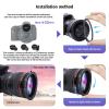52mm Lens to 46mm Camera Lens Adapter,52mm-46mm Filter Step-Down Ring,Compatible All 46mm Filter Accessory.Made from CNC Machined view 4