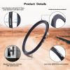 86mm Lens to 67mm Camera Lens Adapter,86mm-67mm Filter Step-Down Ring,Compatible All 67mm Filter Accessory.Made from CNC Machined view 3