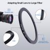 86mm Lens to 67mm Camera Lens Adapter,86mm-67mm Filter Step-Down Ring,Compatible All 67mm Filter Accessory.Made from CNC Machined view 4