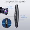62mm Lens to 77mm Camera Lens Adapter,62mm to 77mm Filter Step-up Ring Adapter Ring,Compatible All 77mm Filter Accessory view 4