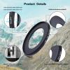 105mm Lens to 86mm Camera Lens Adapter,105mm-86mm Filter Step-Down Ring,Compatible All 86mm Filter Accessory.Made from CNC Machined view 3