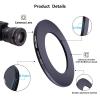 67mm Lens to 49mm Camera Lens Adapter,67mm-49mm Filter Step-Down Ring,Compatible All 49mm Filter Accessory.Made from CNC Machined view 3