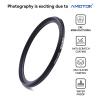 58mm Lens to 40.5mm Camera Lens Adapter,58mm-40.5mm Filter Step-Down Ring,Compatible All 40.5mm Filter Accessory.Made from CNC Machined view 2