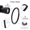 58mm Lens to 40.5mm Camera Lens Adapter,58mm-40.5mm Filter Step-Down Ring,Compatible All 40.5mm Filter Accessory.Made from CNC Machined view 3