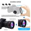 62mm Lens to 58mm Camera Lens Adapter,62mm to 58mm Filter Step up Ring Adapter Ring,Compatible All 58mm Filter Accessory view 4