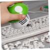 Homoyoyo Mini Desk Vacuum Handheld Mini Vacuum Cleaner No Wire Needed for Kitchen Counter or Table view 3