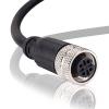 Lonlonty M12 4-Pin Aviation Sensor Cable 2M/6.6ft IP67 Waterproof view 2