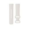 Replacement Bands Compatible with Fitbit Charge 5/6, Silicone Fitness Sport Wristbands for Women/Men, Large, Lunar White view 2
