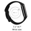 Seleek Replacement Silicone Band for Fitbit Charge 5, Waterproof, Unisex, Teal, Small/Large view 3