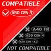A50 GEN 3 MOD KIT Cooling Gel Ear Pads for Astro A50 GEN 3 Headset I with Headband/Breathable Mesh by DIMOST - NOT FIT GEN 4 view 2