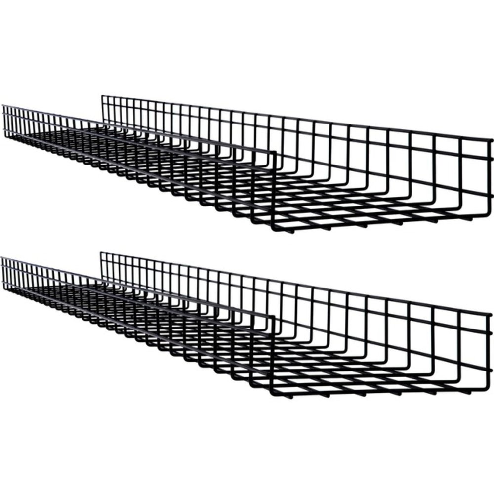 WIRE MESH CABLE TRAY 2 PACK 300 X 100 X 1500MM 12IN X 4IN X5FT