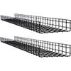 WIRE MESH CABLE TRAY 2 PACK 300 X 100 X 1500MM 12IN X 4IN X5FT view 1