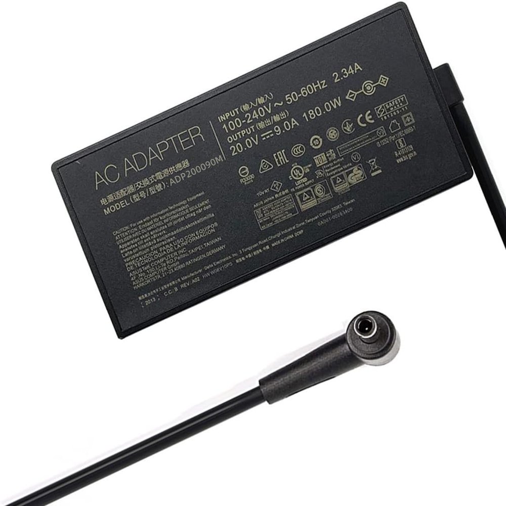 HNHTKJ 180W Charger Fit for Asus Rog Zephyrus G14 GA401 G15 GA502, Tuf F15 F17 A15 A17 20V 9A ADP-180TB H AC Adapter