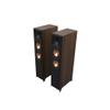 Klipsch RP-6000F II 2.0 Dual Floorstanding Speaker Pair with 90 x 90 Hybrid Tractrix Horn, 1 LTS Tweeter, 6.5 Cerametallic Woofers, and Dolby Atmos Options for Premium Home Theater Sound in Walnut view 1