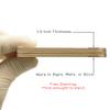 4 Tall Wooden Number 4  1/2 Thick Baltic Birch  Paintable DIY Decor, Signs & Crafts - Pack of 1 view 3