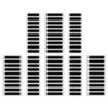 ibasenice 80 Pcs Speaker Dustproof Net Dacron Cell Phone Net Stickers view 1