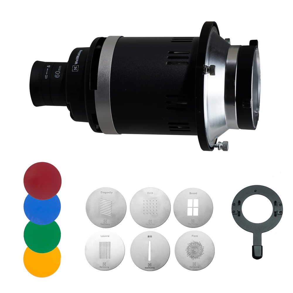 Replaceable Speedring Snoot with Bowens/Elinchrom/Broncolor/Balcar/Profoto Mount
