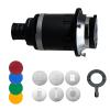 Replaceable Speedring Snoot with Bowens/Elinchrom/Broncolor/Balcar/Profoto Mount view 1