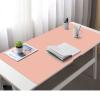 ZPEE Extended Mouse Mat Gaming Large,Not-Slip Gaming Mouse Pad for Desk Leather Mice Mat Waterproof Table Mat for Desk Keyboard Mat-Pink 100x60cm view 2