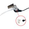 BVMAG Walkie Talkie Earpiece with mic Acoustic Tube Earpiece Compatible with Motorola Talkabout MH230R T200 T260 MR350R MT350R MS350R 2 Way Radio 10 Pack view 4