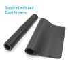 ZPEE Extended Mouse Mat Gaming Large,Not-Slip Gaming Mouse Pad for Desk Leather Mice Mat Waterproof Table Mat for Desk Keyboard Mat-White 120x60cm view 3