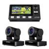 FEELWORLD 2 USB10X USB PTZ Camera and L2 Plus Multi Camera Video Switcher view 1