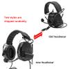 HEARFALCOM Dual Communication COMTA III Tactical Headset with PTT Adapters U94 PTT Compatible with Baofeng UV-5R, UV-82 Walkie Talkie Suitable for Airsoft Sports, Hunting, Hearing Protection (BK) view 2