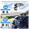 BOBLOV Bundle Deal, M5 128GB 2K Police Body Camera, GPS Enabled &1440P Body Mounted Cam, 128G Body Cam Built-in 4200MAH Battery, IP67 Waterproof Body Camera Magnet Mount view 2