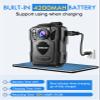 BOBLOV Bundle Deal, M5 128GB 2K Police Body Camera, GPS Enabled &1440P Body Mounted Cam, 128G Body Cam Built-in 4200MAH Battery, IP67 Waterproof Body Camera Magnet Mount view 4