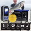 Portable Fish Finder Large HD Display Wireless Fish Finder, Fish Finders & Depth Finders for Boats with 147 feet Depth Detection Sensor, Rechargeable Castable Fish Finder Display Fish, Temp, Depth view 2
