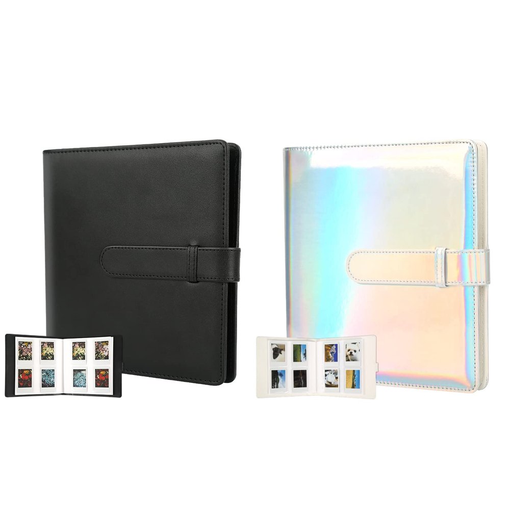 2Packs 256 Pockets Photo Album for Fujifilm Instax Mini LiPlay 11 90 70 50S 26 25 9 8+ 8 7S Instant Camera/Mini Link SP-1 Printer, Polaroid Snap SnapTouch PIC-300 Z2300 Mint Zip Instant Camera Printer