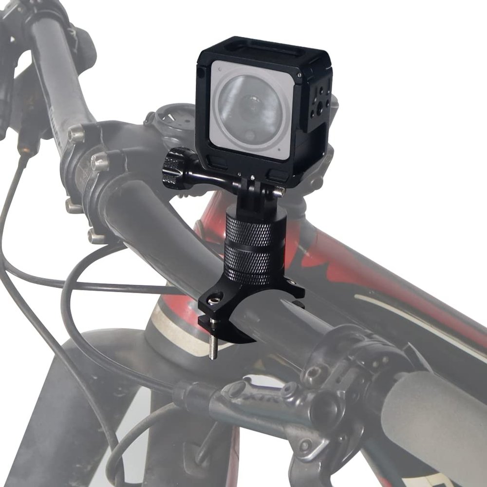 FEICHAO Camera Cage Magnetic Frame Kit with Cold Shoe Mount 1/4 3/8 Hole Compatible with DJI Osmo Action 2 Main Camera (Cage Kit A)