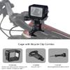FEICHAO Camera Cage Magnetic Frame Kit with Cold Shoe Mount 1/4 3/8 Hole Compatible with DJI Osmo Action 2 Main Camera (Cage Kit A) view 2