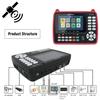 VISLONE ST-5150 DVB-S2/T2/C COMBO HD Satellite TV Signal Finder Digital Handheld Signal Meter Satellite Finder H.265 HEVC MPEG-4 4.3 Inch TFT LCD view 3