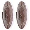 Adhesive Sealing Strip Weatherstrip for Window and Doors House Soundproofing, Door and Window Seals, Windproof, Even Better Stickiness Household Dust(2Pcs 9by5mm), Door and Window Seals, Adhesi view 2