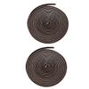 Adhesive Sealing Strip Weatherstrip for Window and Doors House Soundproofing, Door and Window Seals, Windproof, Even Better Stickiness Household Dust(2Pcs 9by5mm), Door and Window Seals, Adhesi view 4