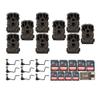 Stealth Cam Browtine 14MP Camera Bundle with Trail Camera Holder, 32 GB Memory Card, and Card Reader (9-Pack) view 1