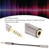 Sanpyl Headphone Adapter Cable, 4.4MM Balanced Male to 3.5MM Balanced Female Adapter Cord 4 Strand Structure Gold Plated Audio Cable Adapter for Music Enthusiast view 2