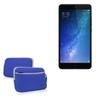 BoxWave Case Compatible with Xiaomi Mi Max 2 - SoftSuit with Pocket, Soft Pouch Neoprene Cover Sleeve Zipper Pocket - Super Blue view 1