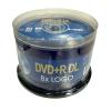 DVD+R DL Double Layer Logo 8X 8.5GB 240min Video  LSK Media Logo Top, 50 Pack in Spindle | Blank DVDs for Burning Video | DVD Discs Blank | Recordable DVDs view 4