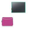 BoxWave Case Compatible with Advantech IDK-2110 - SoftSuit with Pocket, Soft Pouch Neoprene Cover Sleeve Zipper Pocket - Flamingo Pink view 1