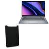 BoxWave Case Compatible with Xidu PhilBook - SlipSuit, Soft Slim Neoprene Pouch Protective Case Cover - Jet Black view 1
