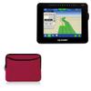 BoxWave Case Compatible with Ag Leader InCommand 800 - SoftSuit with Pocket, Soft Pouch Neoprene Cover Sleeve Zipper Pocket - Crimson Red