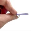 AuthorizID 50 pcs 26 Bit Proximity Key Fobs Blue Epoxy Tear Drop Weigand Prox Keyfobs Compatable with ISOProx 1386 1326 H10301 Format Readers. Works with The vast Majority of Access Control Systems view 3