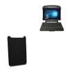 BoxWave Case Compatible with DT-Research DT301Y - SlipSuit, Soft Slim Neoprene Pouch Protective Case Cover - Jet Black view 1