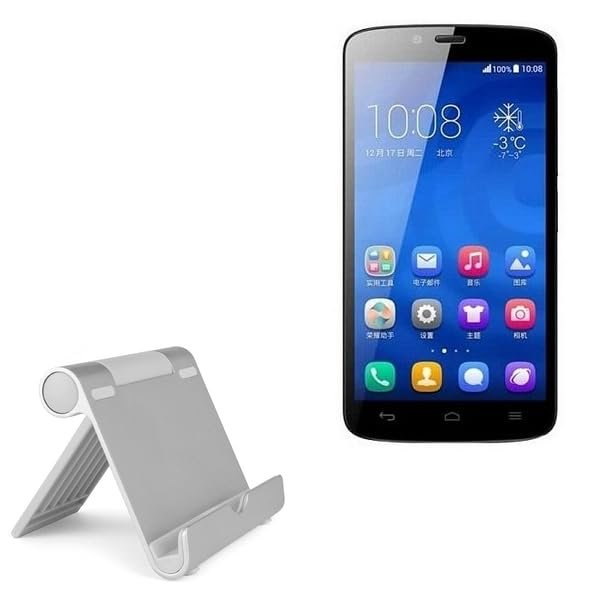 BoxWave Stand and Mount Compatible with Honor 3C Play - VersaView Aluminum Stand, Portable, Multi Angle Viewing Sturdy