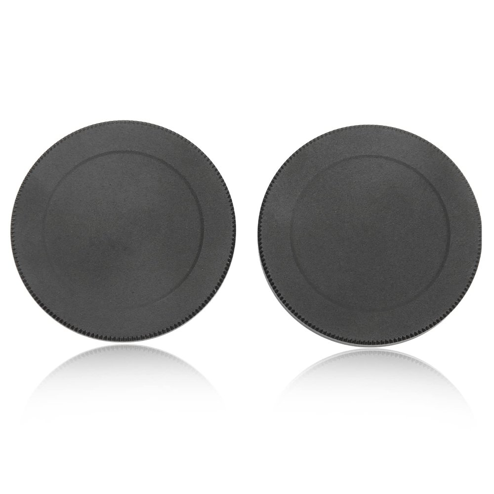 ASHATA Front Rear Lens Filter,40.5mm Lens Cover Aluminum Alloy Camera Metal Filter Lens Cover,Dustproof Compact Lightweight,for CPL ND Filter,Black